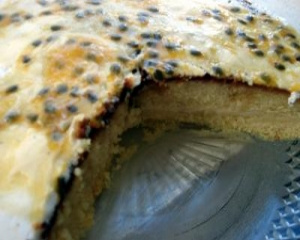 Torta de maracujá