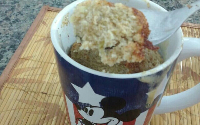 Bolo de caneca de Banana