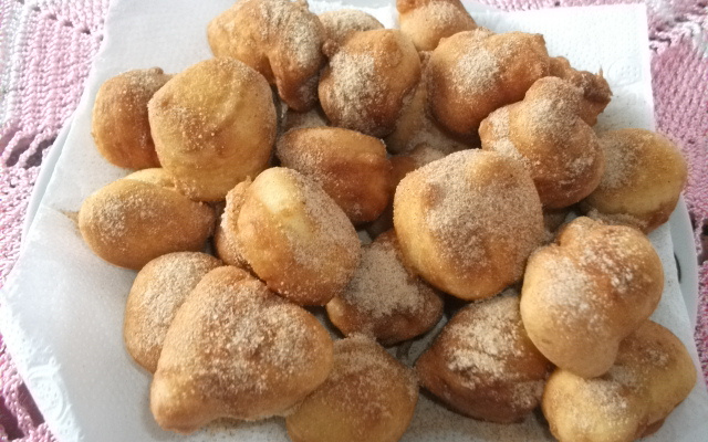 Bolinho de chuva fofinho