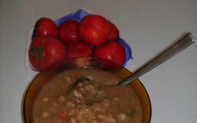 Pirão de camarão do Lennart