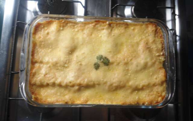 Lasanha à bolonhesa super prática