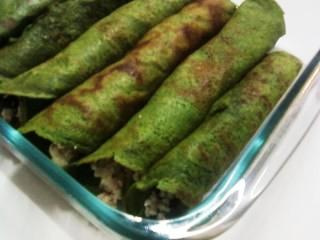 Panqueca verde nutritiva