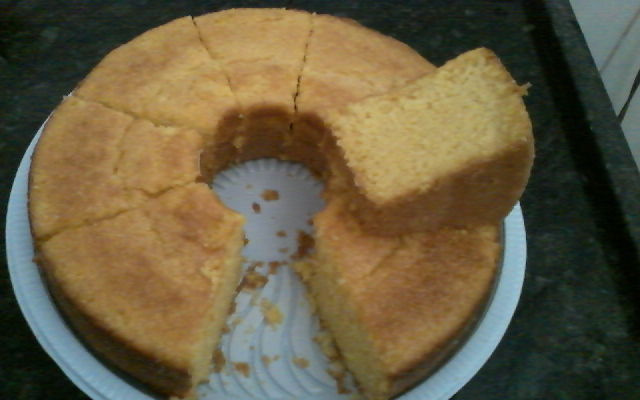 Bolo de Milharina