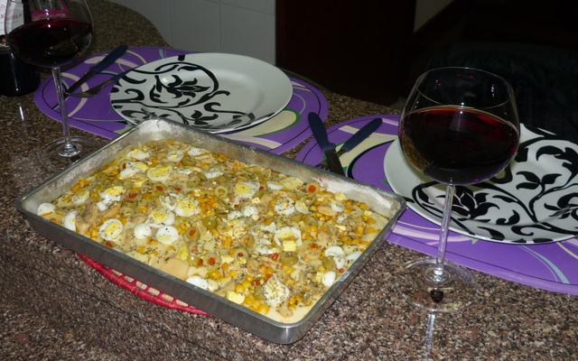 Deliciosa pizza de liquidificador