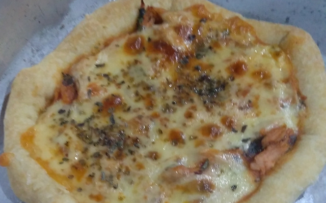 Massa de pizza fácil (mini ou grande)