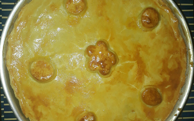 Empadão de frango da Lili