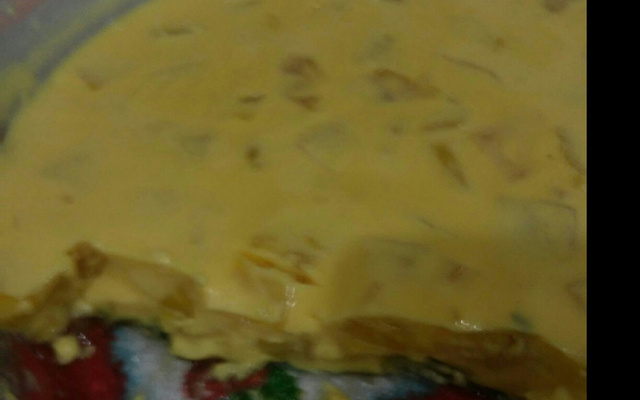 Doce gelado de Abacaxi