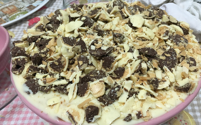 Pavê simples de bombom