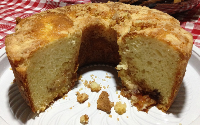 Cuca de banana da Lorena