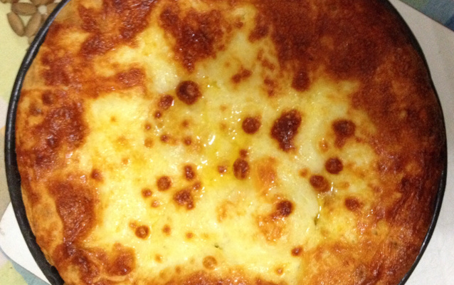 Torta salgada de liquidificador