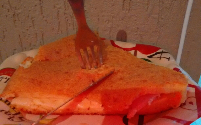 Pão recheado de liquidificador