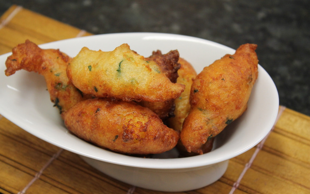 Bolinho de espinafre