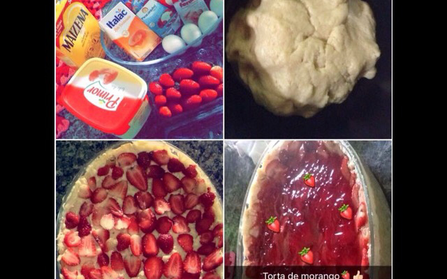 Torta de morango
