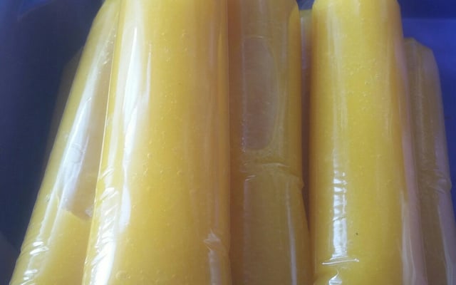 Geladinho natural de manga