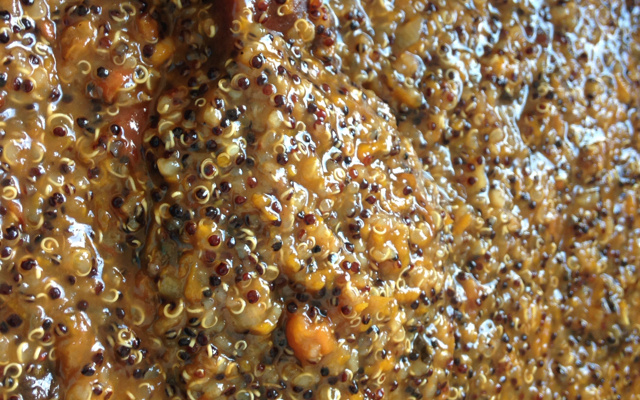 Quinoa ao molho funghi