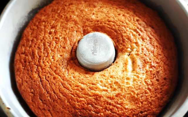 Bolo de banana fofinho