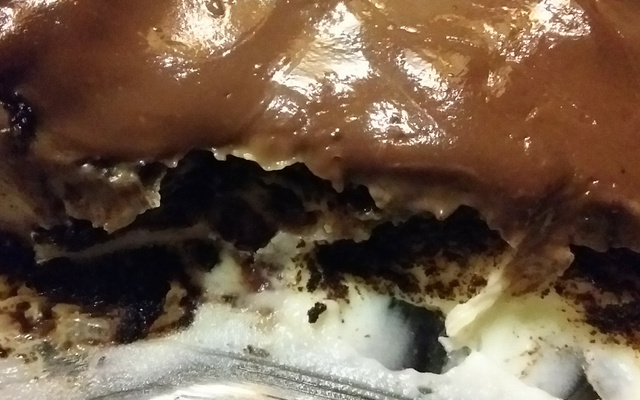 Torta 4 leites com biscoito negresco 