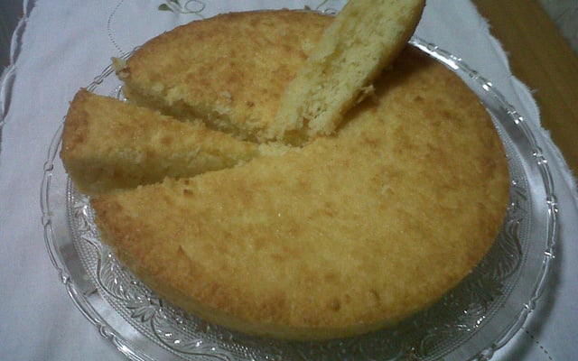 Bolo de aipim com coco sem trabalho