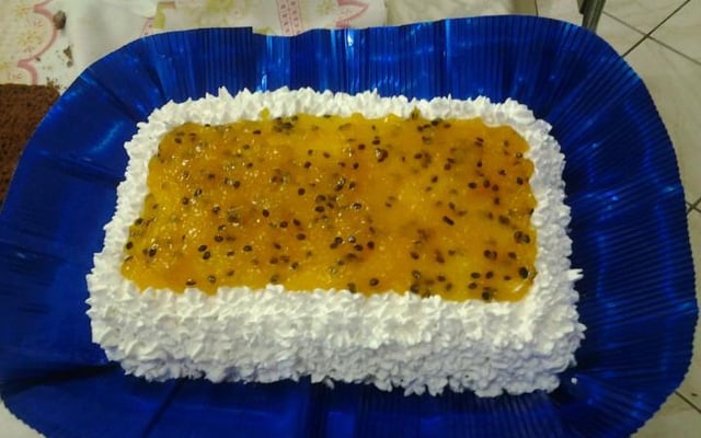 Bolo Mousse de Maracujá