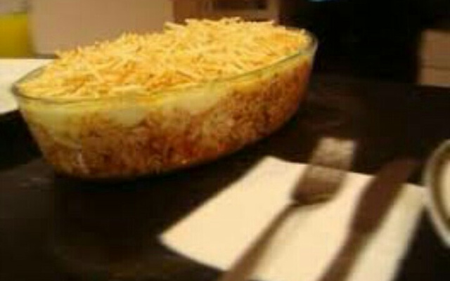 Frango com catupiry e batata palha