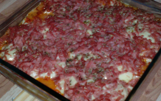 Batata de forno com frango rápida