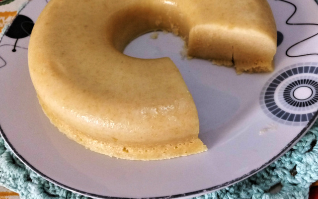 Pudim de pão da andrea