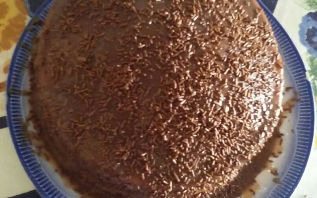 Massa de bolo branco para rechear