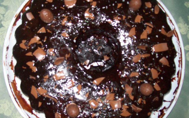 Recheio de chocolate com coco