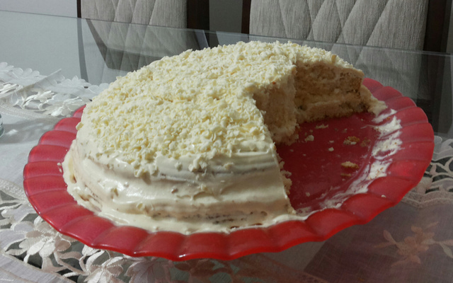 Bolo de leite em pó