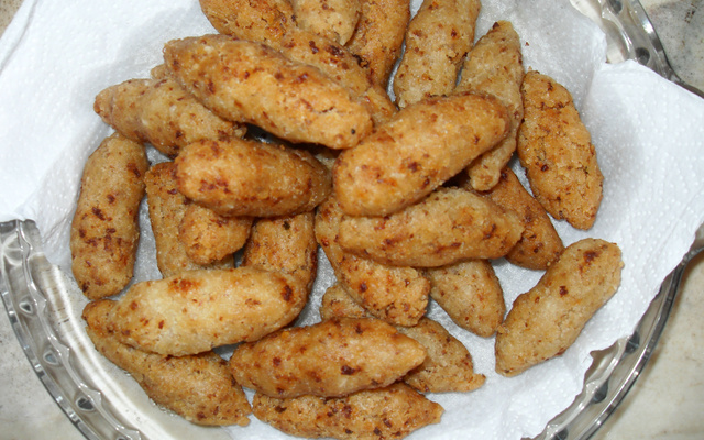 Bolinho de arroz sequinho