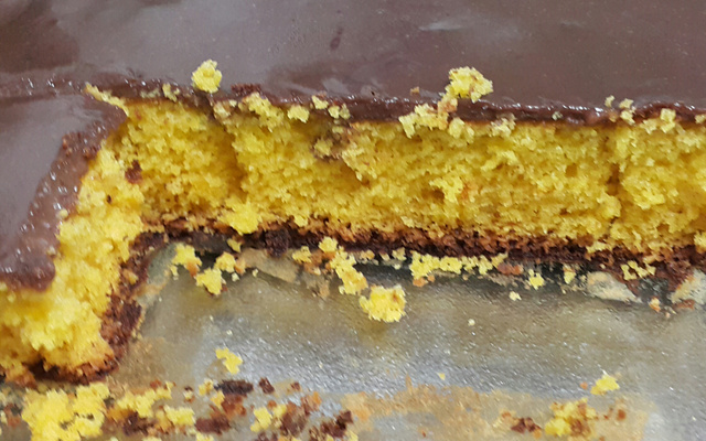 Bolo de cenoura fofinho