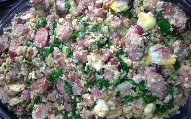 Feijão tropeiro bom demais