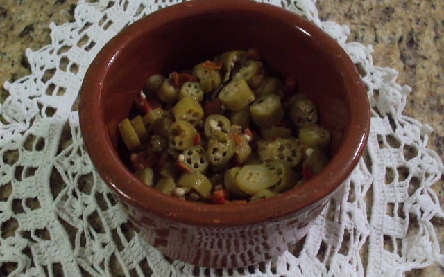 Quiabo gostoso - sem baba