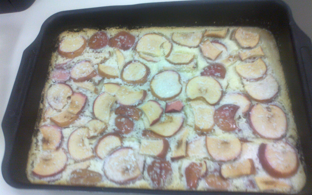 Torta beijinho de maçã