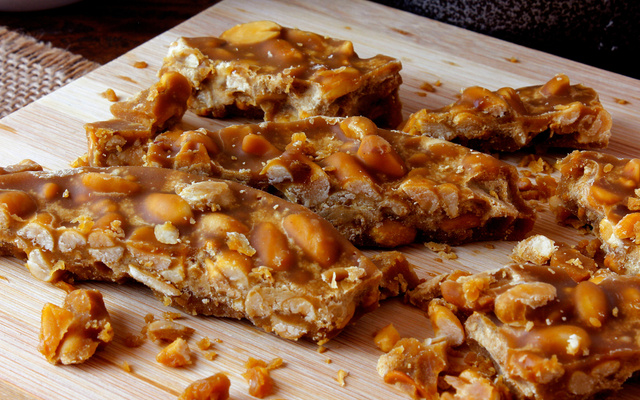 Pé de moleque cremoso