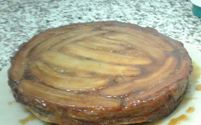 Torta de banana fácil
