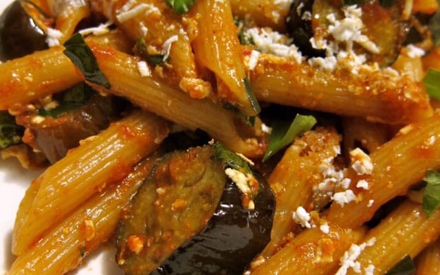 Espaguete à la Norma