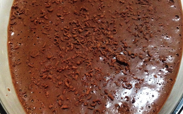 Mousse de chocolate