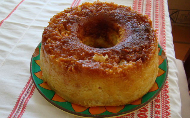 Pudim de pão da Jaça