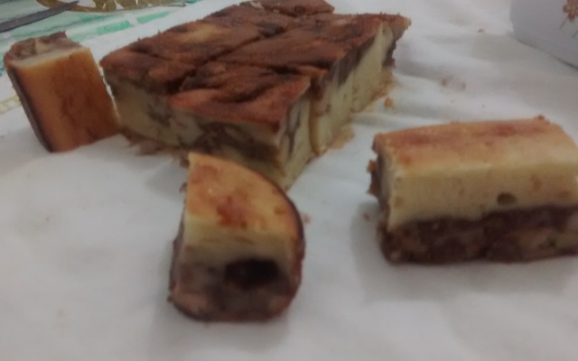 Bolo gelado de banana