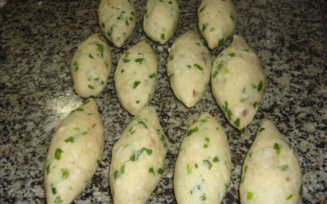 Bolinho de aipim da Aguida