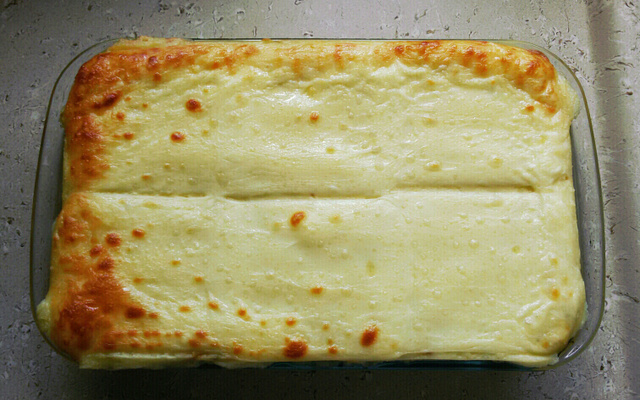 Escondidinho de batata com carne moída