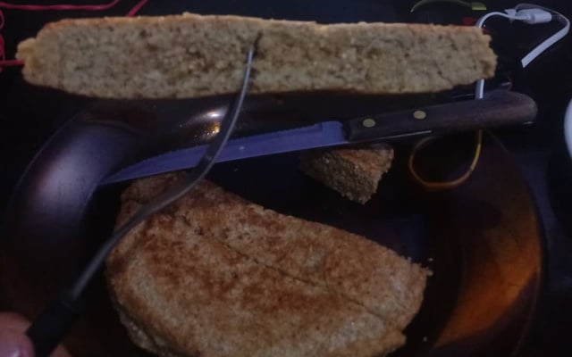 Pão de aveia de frigideira 