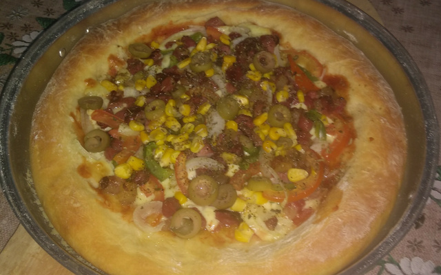 Massa Pan - tipo Pizza Hut