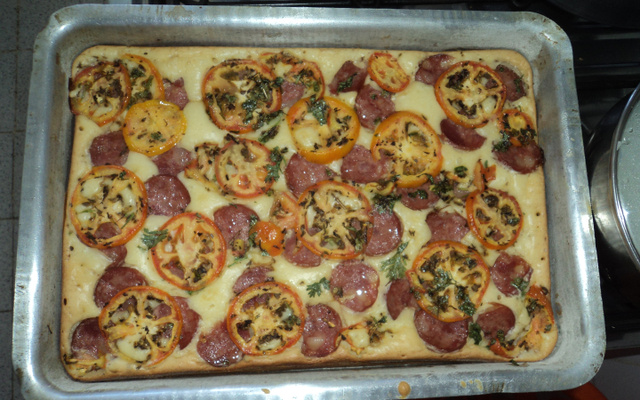 Torta de calabresa deliciosa