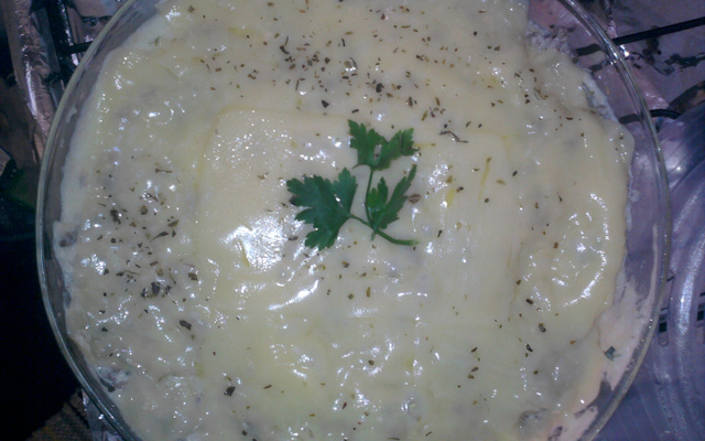 Escondidinho de batata com carne moída