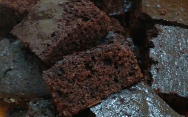 Bolo de chocolate de liquidificador