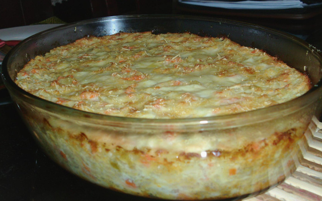 Souflé de legumes - receita da vovó Nicinha