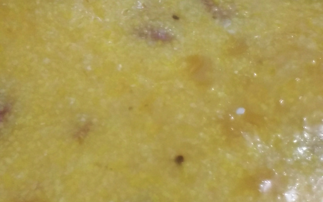 Canjiquinha cremosa com linguiça