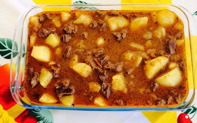 Coração de Boi com batata